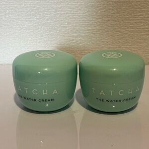 Set of 2 Tatcha The Water Cream Oil-Free Moisturizer Mini 10ml NWOB